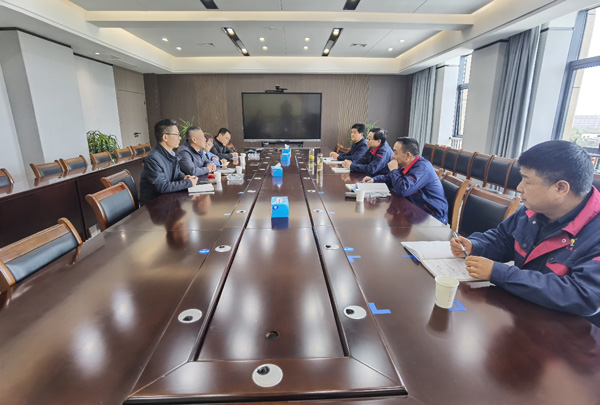 葛洲壩集團(tuán)、中鐵十四局集團(tuán)到公司調(diào)研