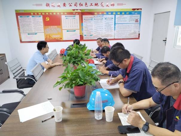 公司開展第三季度安全、環(huán)保、消防綜合檢查 